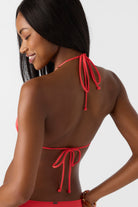 O'Neill Saltwater Solids Rib Venice Triangle Top CAY L