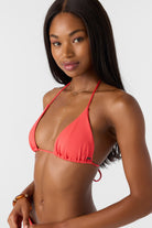 O'Neill Saltwater Solids Rib Venice Triangle Top CAY XS