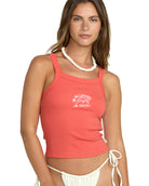 BILLABONG DAY TRIP FOREVER KNT TNK MLH0-SPICED CORAL M