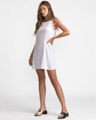 RVCA AUDREY MINI DRESS CLP-CLOUD PURPLE M