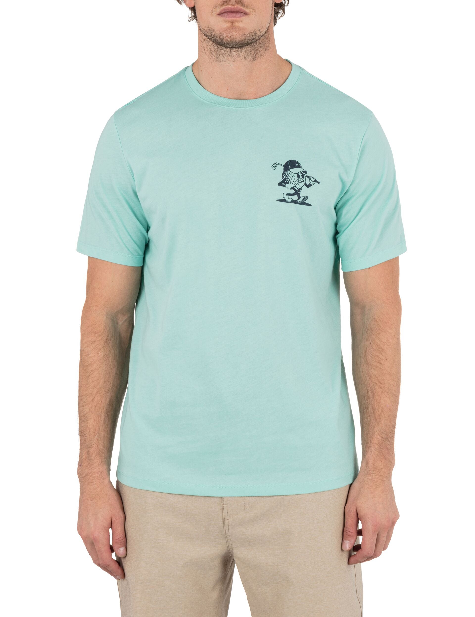 Hurley Born To Bogey SS Tee 362-TropicalMistHeather L