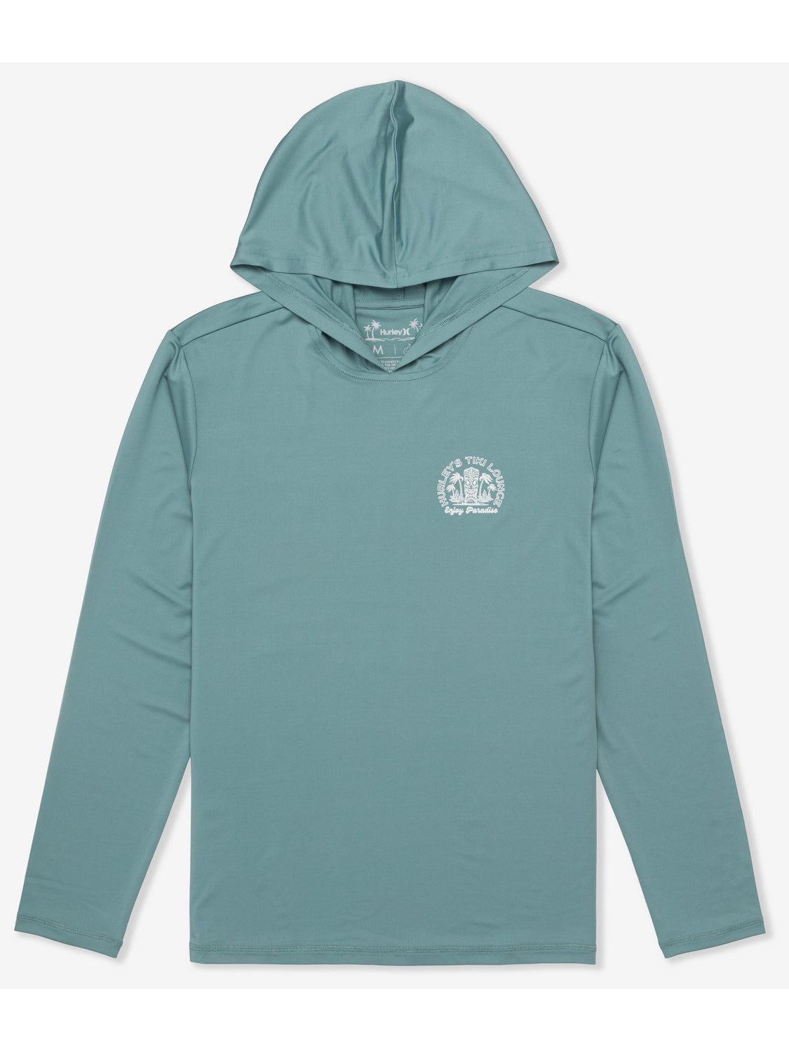 Hurley Hybrid UPF Hooded Lycra 318-Artillery XL