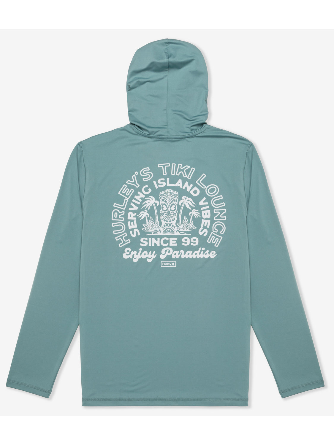Hurley Hybrid UPF Hooded Lycra 318-Artillery XL
