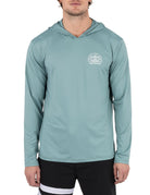 Hurley Hybrid UPF Hooded Lycra 318-Artillery XL