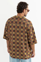 RHYTHM RACKET RELAXED SS SHIRT OCH-OCHRE 3L