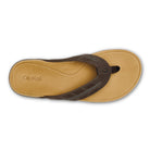 Olukai Tuahine Palm Mens Sandal 48GS-Dark Java-Golden Sand 14