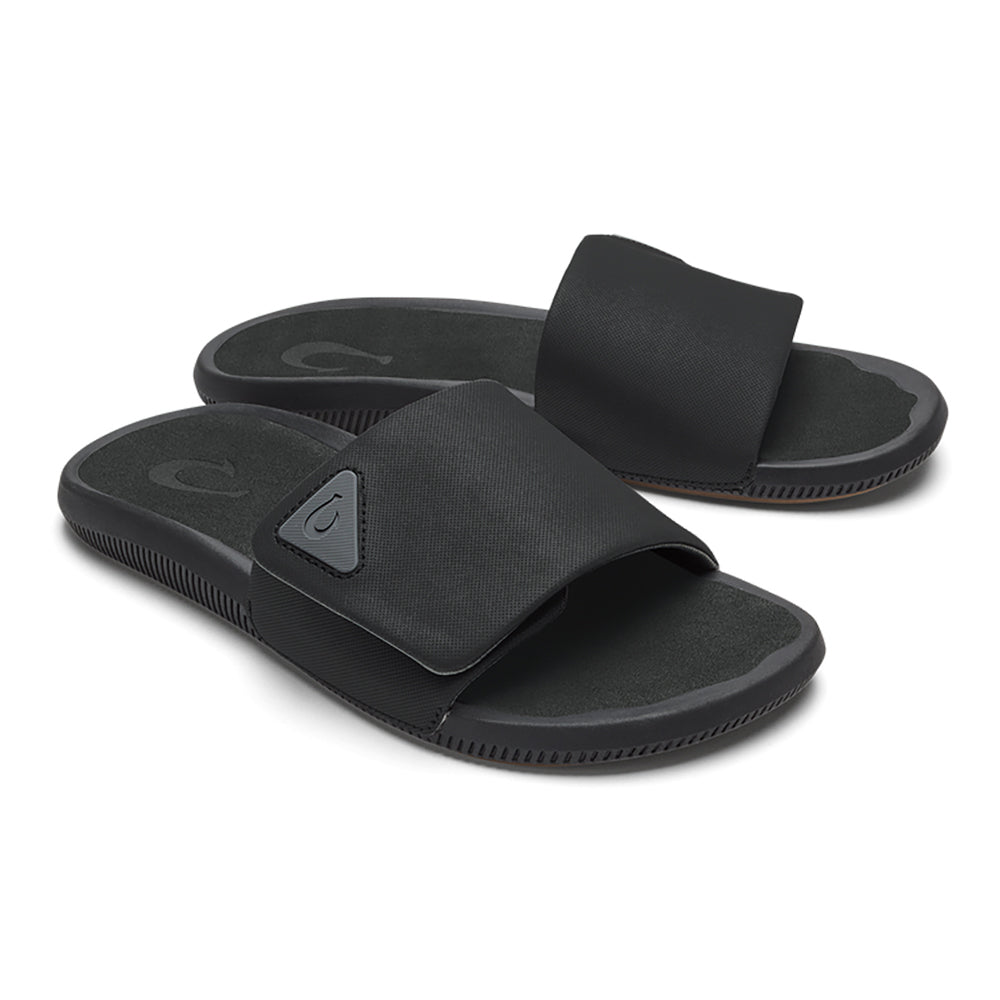 Olukai Ulele Slide Mens Sandal LRLR-Lava Rock-Lava Rock 12