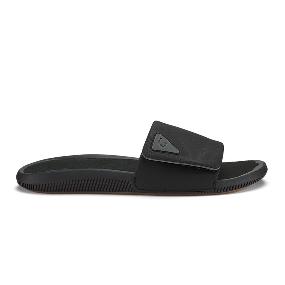 Olukai Ulele Slide Mens Sandal LRLR-Lava Rock-Lava Rock 9
