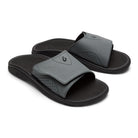Olukai Nalu Slide Mens Sandal RK40-Rock-Black 9