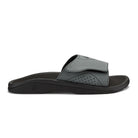 Olukai Nalu Slide Mens Sandal RK40-Rock-Black 12