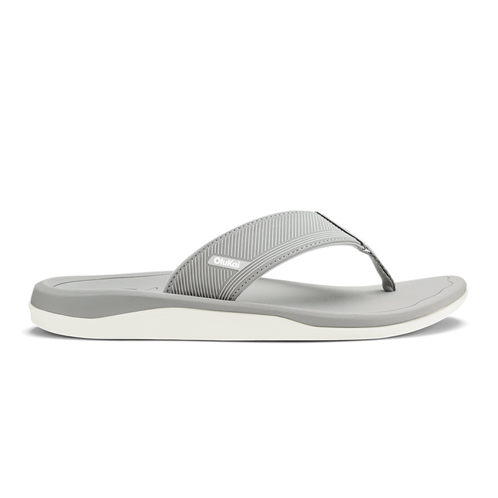 Olukai Ahi Kai Mens Sandal AUAU-Ash-Ash 8
