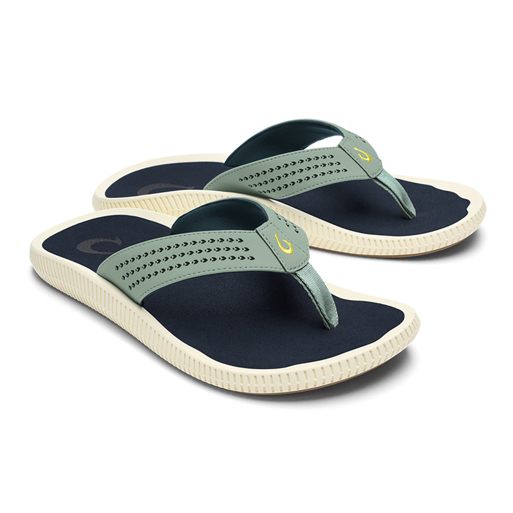Olukai Ulele Mens Sandal SNDE-Seagreen-Trench Blue 8
