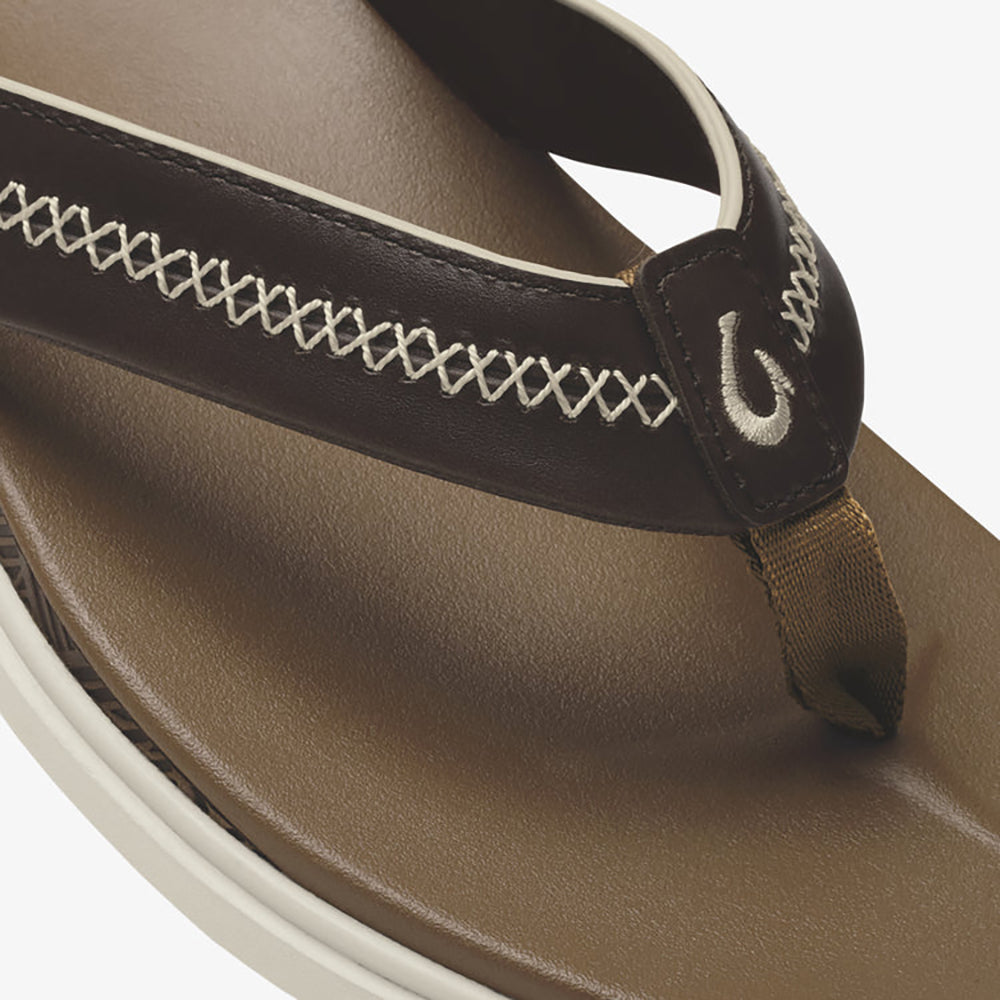 Olukai Shoreline Mens Sandal 3333-Toffee-Toffee 10