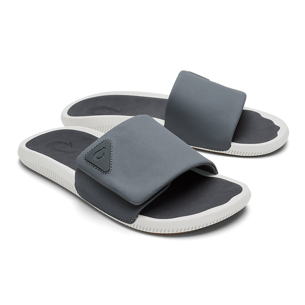 Olukai Ulele Slide Mens Sandal RKRK-Rock-Rock 12