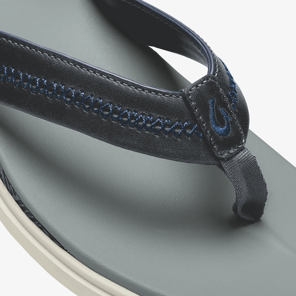 Olukai Shoreline Mens Sandal RKPG-Rock-Pale Grey 13