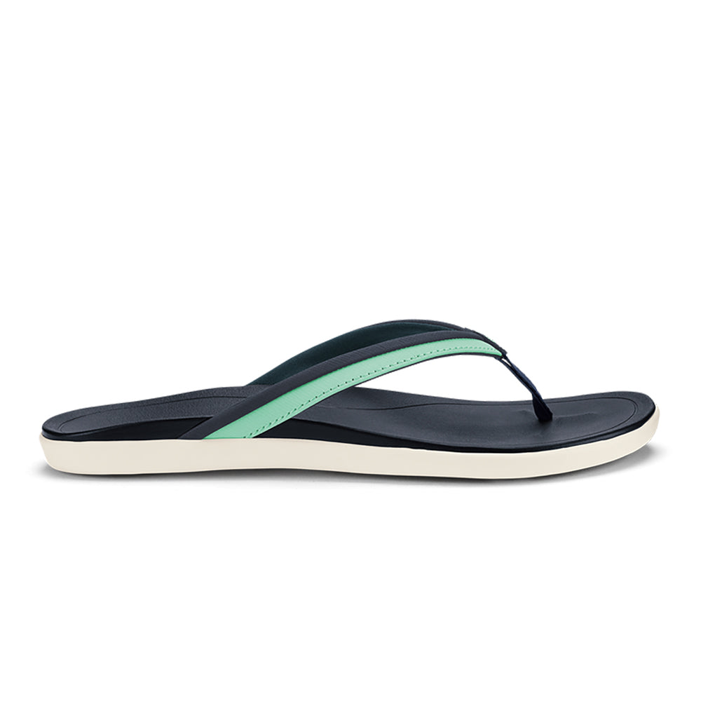 Olukai Ho opio Malua Womens Sandal DE3F-Trench Blue-Paradise 7