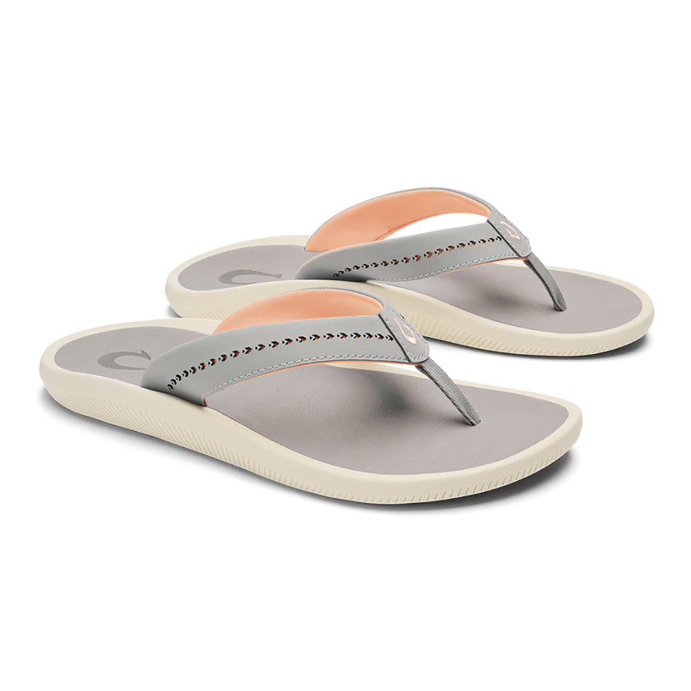 Olukai Ulele Womens Sandal AUAU-Ash-Ash 10