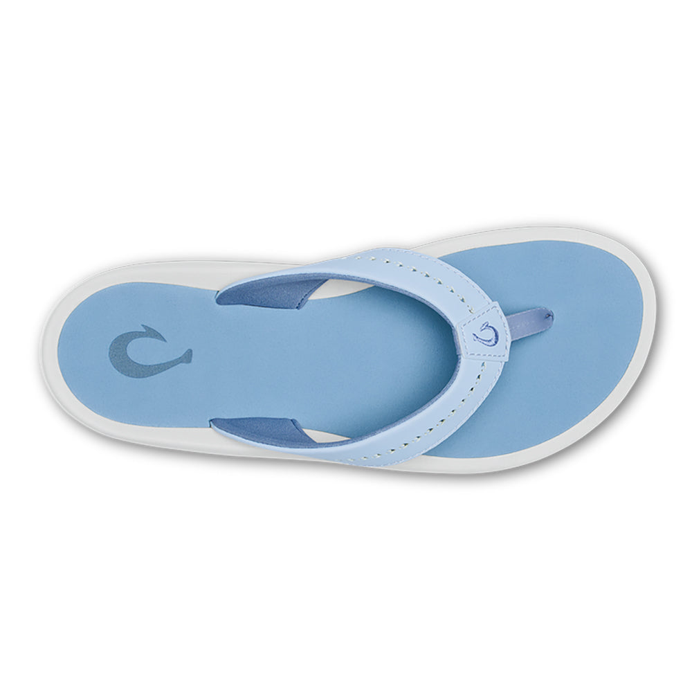 Olukai Ulele Womens Sandal NBFN-Lanai Breeze-Ocean Fog 6
