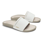 Olukai Ulele Slide Womens Sandal WB20-Bright White-Tapa 8