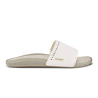 Olukai Ulele Slide Womens Sandal WB20-Bright White-Tapa 6