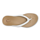 Olukai Ho opio Malua Womens Sandal WBWV-Bright White-Warm Sand 6