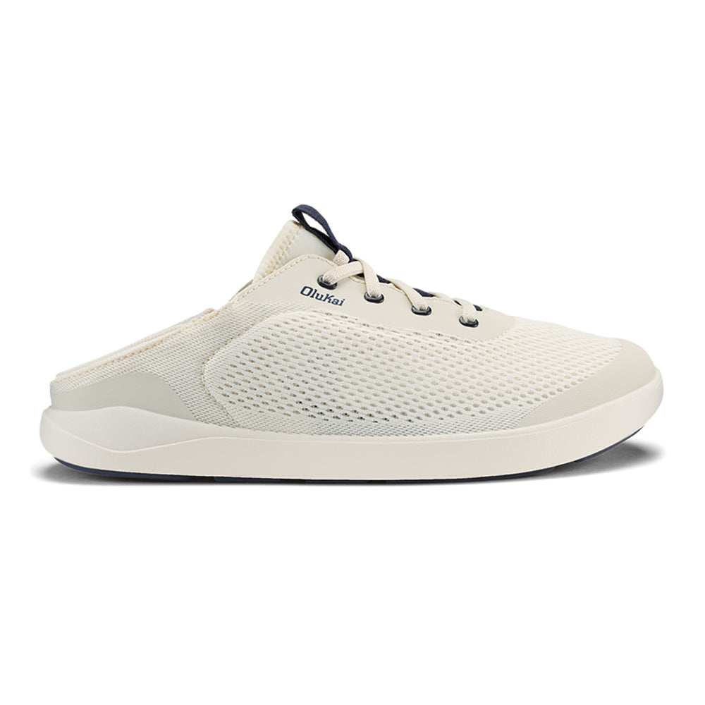 Olukai Moku Pae Mens Shoe WSDE-White Sand-Trench Blue 11.5
