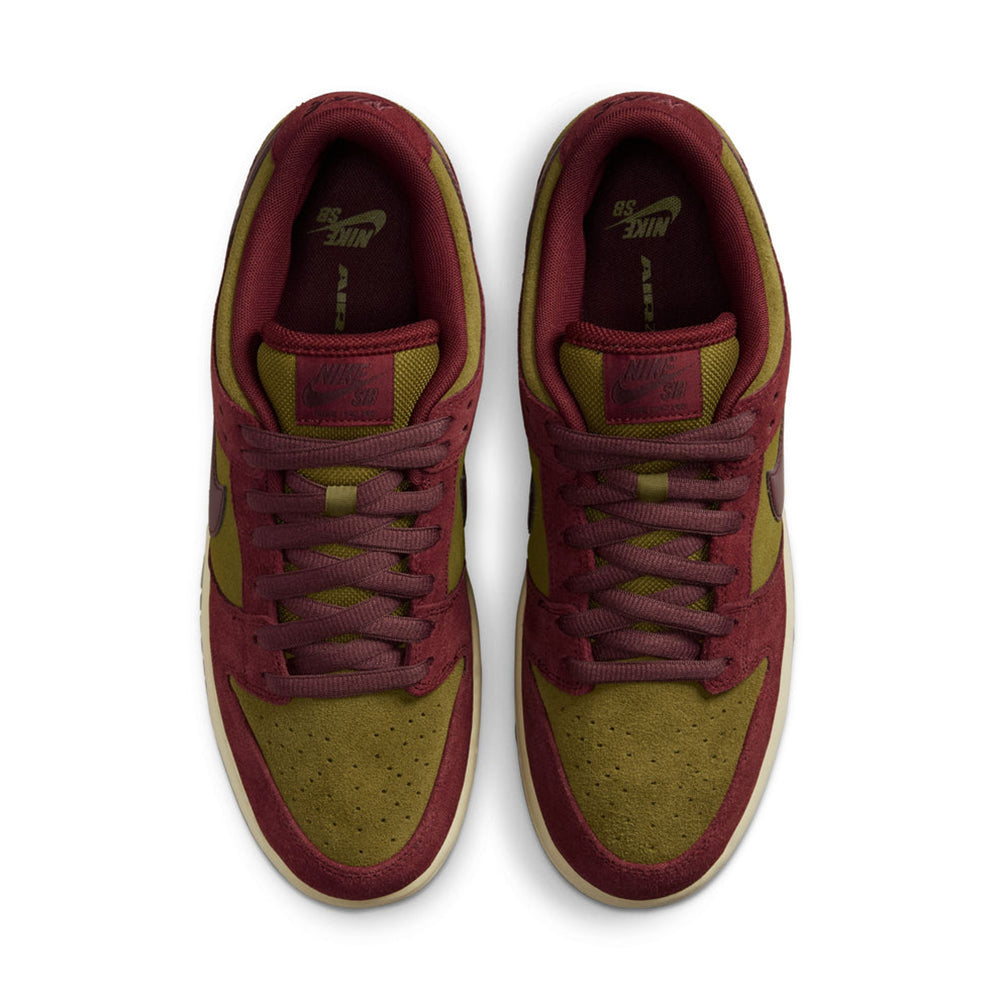 Nike SB Dunk Low Pro 600-DarkTeamRed/OliveFlak 9