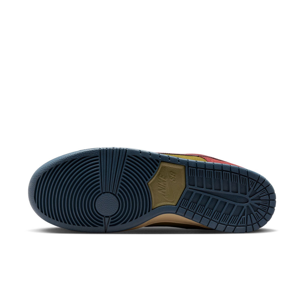Nike SB Dunk Low Pro 600-DarkTeamRed/OliveFlak 9