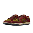 Nike SB Dunk Low Pro 600-DarkTeamRed/OliveFlak 9