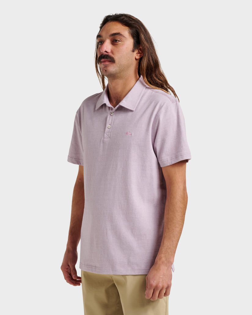 Quiksilver Sunset Cruise Polo  EDB-ELDERBERRY L