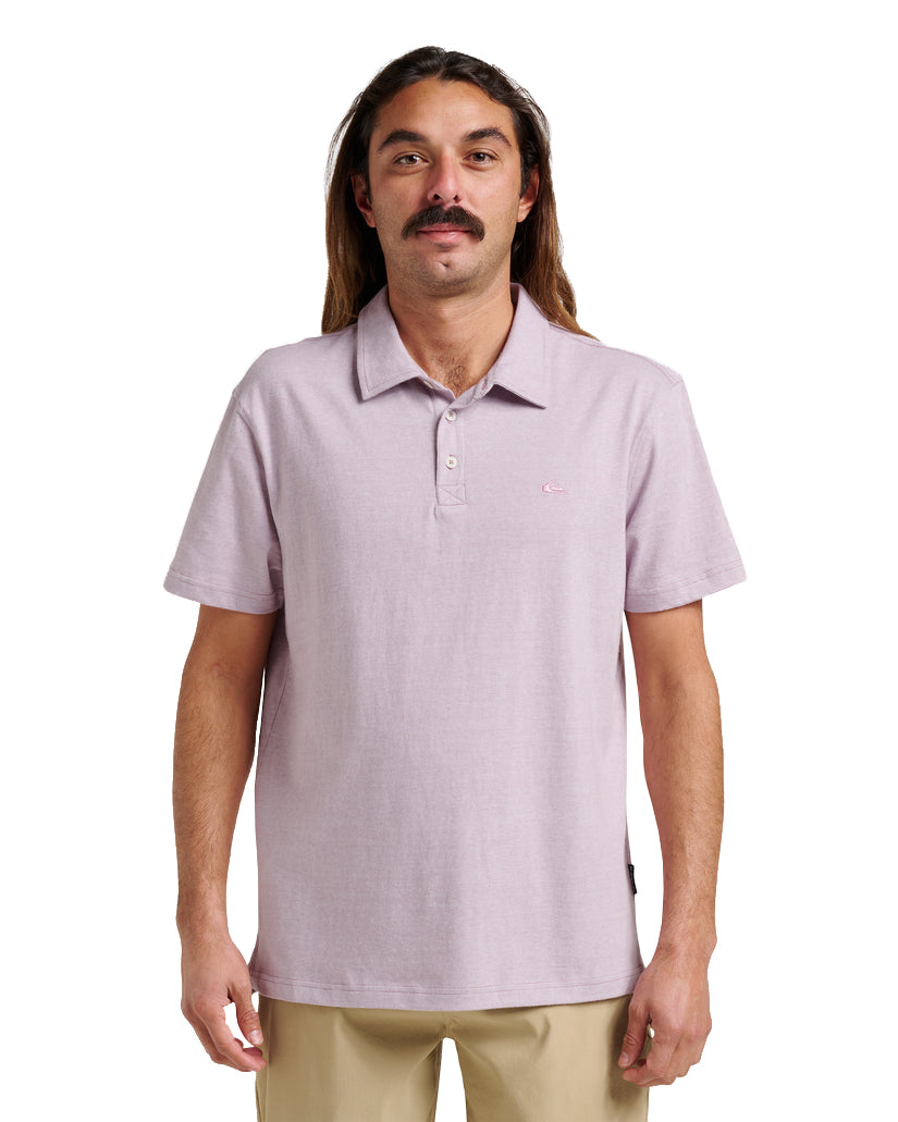 Quiksilver Sunset Cruise Polo  EDB-ELDERBERRY L