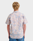 QUIKSILVER PALM TRIP CLASSIC SS BHL0-ASHLEY BLUE L