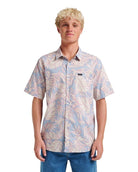 QUIKSILVER PALM TRIP CLASSIC SS BHL0-ASHLEY BLUE L