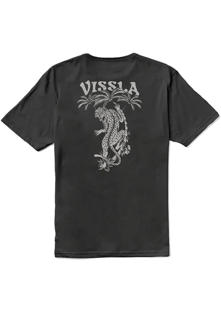 Vissla Big Cat Organic Tee BLK L
