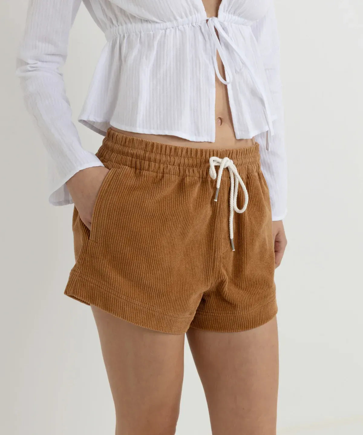 RHYTHM CORD SUNDOWN EVERYDAY SHORT BROWN 08
