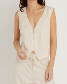 RHYTHM COVE VEST OAT 3M
