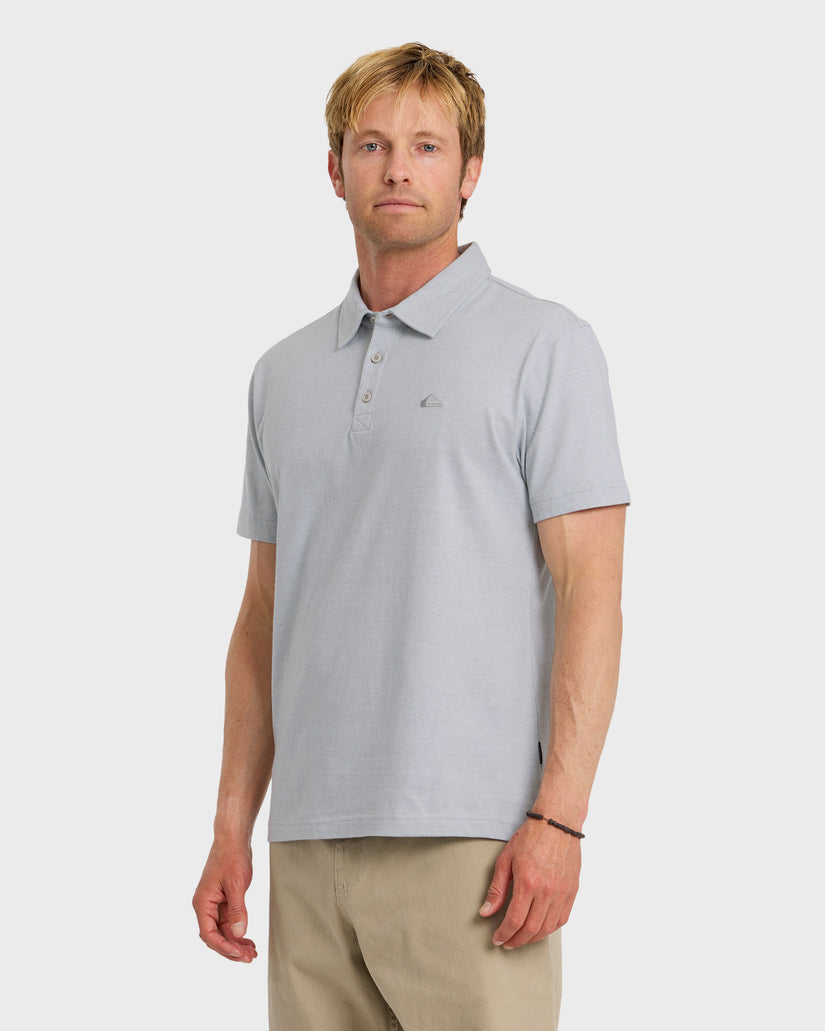 Quiksilver Sunset Cruise Polo  SKG-SMOKEDGRAY L
