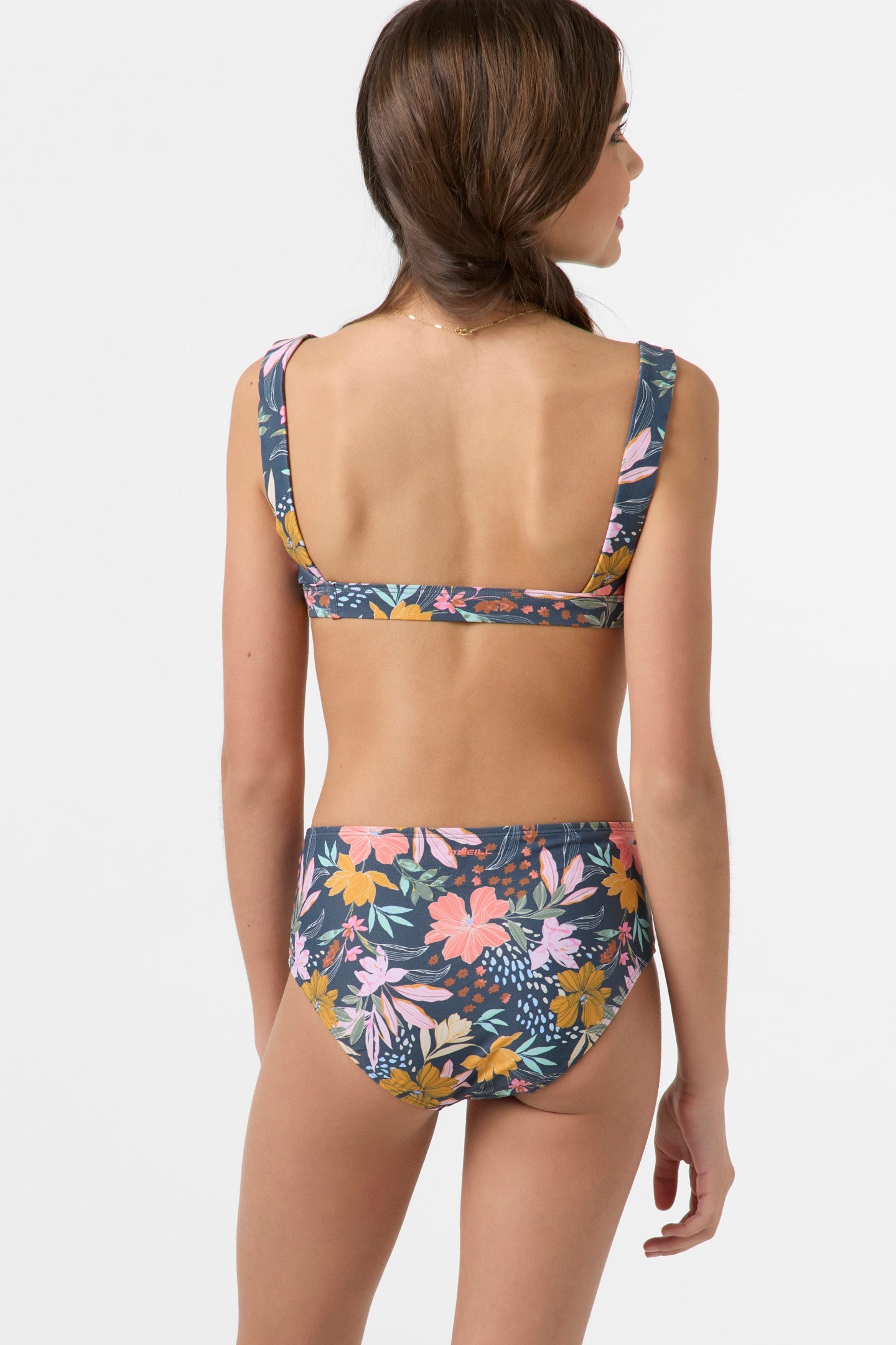 O'NEILL MILA FLORAL SQUARE NECK TANK SET SLT 16
