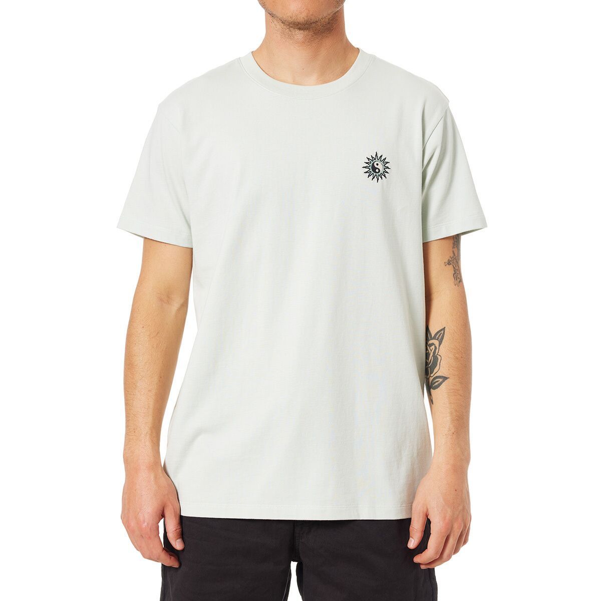 KATIN ORB EMBROIDERED TEE SEFM-SEAFOAM L