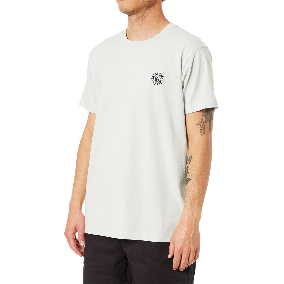 KATIN ORB EMBROIDERED TEE SEFM-SEAFOAM L