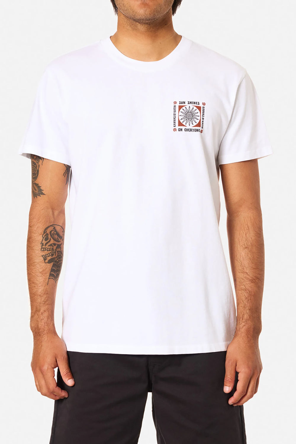 KATIN ENDLESS TEE WHITE L