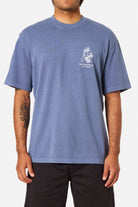 KATIN FORECAST RELAXED TEE BLPD-BLUE PIGMENT DYE M