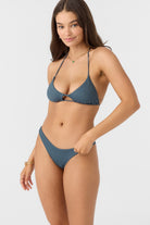 O'NEILL SALTWATER SOLIDS HERMOSA SKIMPY BOTTOM SLT M