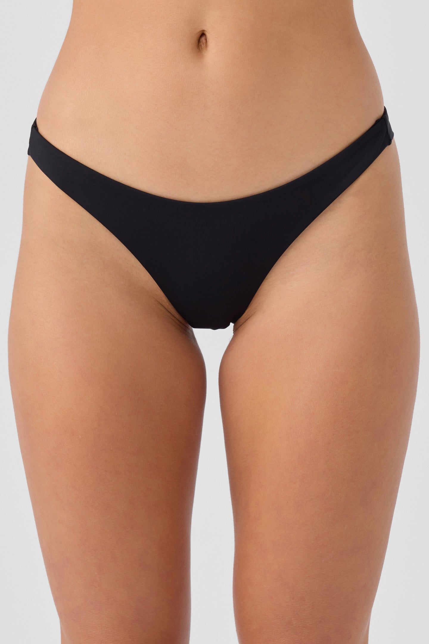 O'NEILL SALTWATER SOLIDS HERMOSA SKIMPY BOTTOM BLK L