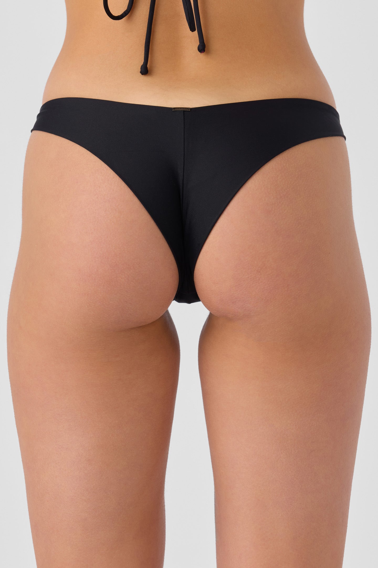 O'NEILL SALTWATER SOLIDS HERMOSA SKIMPY BOTTOM BLK M
