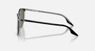 Ray-Ban 0RB2204 Polarized Sunglasses BlackonTransparent Green
