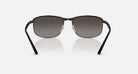 Ray-ban 0RB3671CH Polarized Sunglasses BlackonBlack SilverMirror