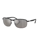 Ray-ban 0RB3671CH Polarized Sunglasses BlackonBlack SilverMirror