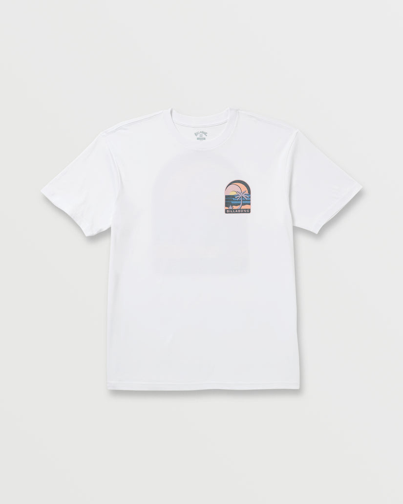 BILLABONG PORTAL PREMIUM SS WHT-WHITE M