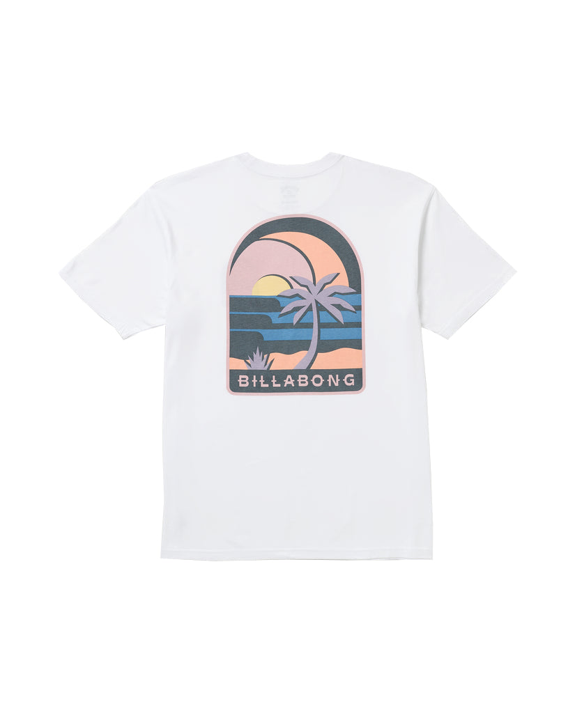 BILLABONG PORTAL PREMIUM SS WHT-WHITE M